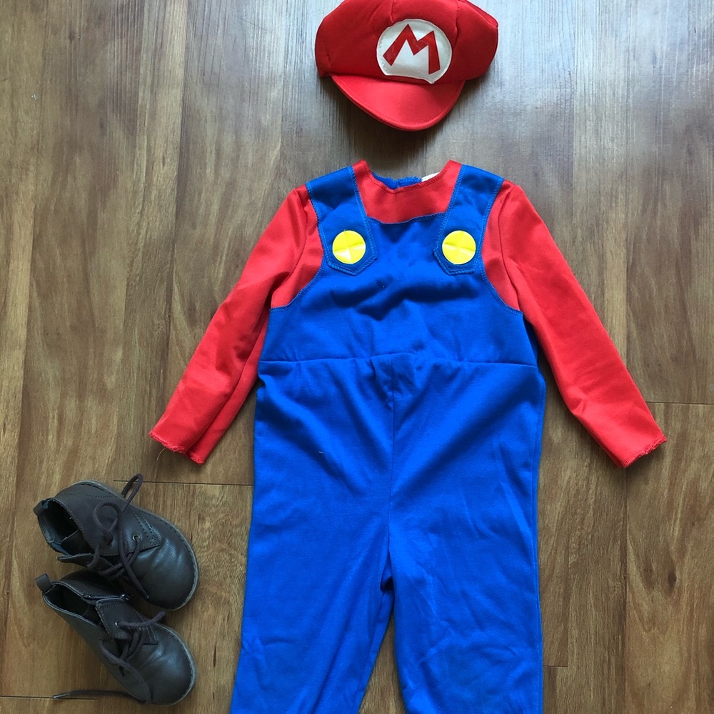 Toddler Mario Costume